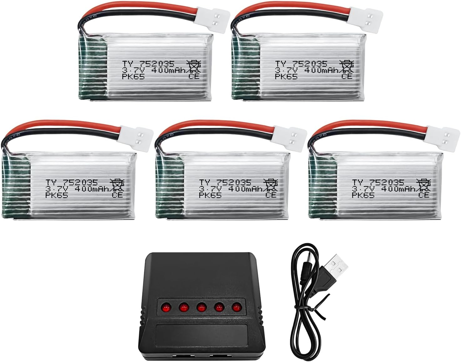 800mAh High Capacity Battery